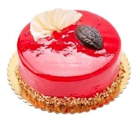 Doğum Gününe Özel 2-3 Kişilik Frambuazlı Pasta